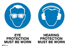Mandatory - Eye and Hearing Protection Must be Worn